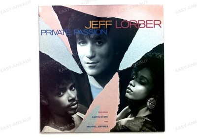 Jeff Lorber Featuring Karyn White - Private Passion GER LP 1986 + Innerbag .*