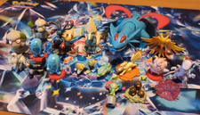 Pokemon Figuren Sammlung Tomy Bandai, Lucario, Zapdos, Brutalanda, Mewtu Vulnona