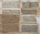 VINTAGE SANSKRIT/HINDI ATTRACTIVE MANUSCRIPT 13 LEAVES-26 PAGES. INTERESTING.