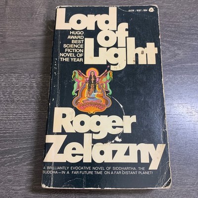 Lord of Light Roger Zelazny 1972 7th Print PB Hugo Winner Sci-Fi