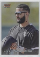 2020 Topps Stadium Club Chrome Orange Refractor /25 Nomar Mazara #163 uk2