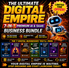 The Ultimate Digital Empire: 7-in-1 Premium AI & WEBSITE Business Bundle