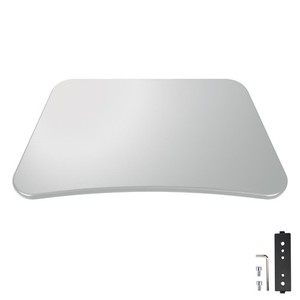 YesSources Sliding Desktop Keyboard Tray for Mobile Computer Trolley Cart Lab