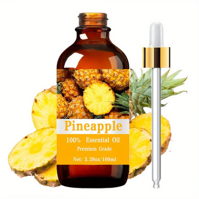 Pineapple Essential Oil - Extremely Purified, 100% Pure Essential Oil 100ml New