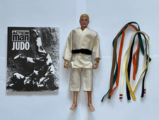 Vintage Action Man 1st Issue PH PR Blond Fig & Mint 40th Judo Outfit & Leaflet