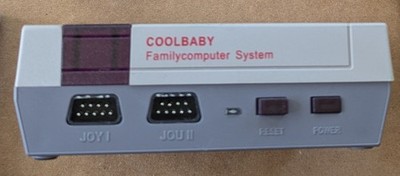 Coolbaby Family Computer System Video Game Console W/ Two Tested Works  Mo RS-41