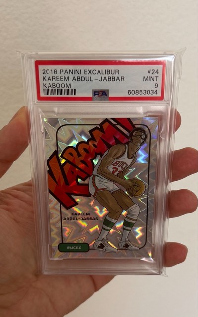 Kareem Abdul-Jabbar 2016 Panini Excalibur Kaboom!