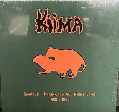 Kiima Simpele Parikkala All Night Long LP Punk Rattus Kaaos Mob 47 Anti cimex DI