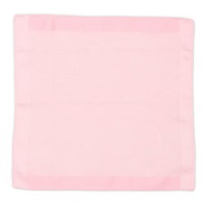 VANNUCCI Milano Handmade Pink Cotton Pocket Square NEW 30cm x 30cm