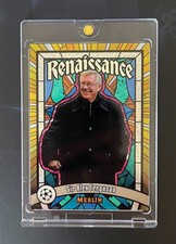2025 TOPPS UEFA MERLIN SOCCER SIR ALEX FERGUSON RENAISSANCE #R-7 SSP MANAGER