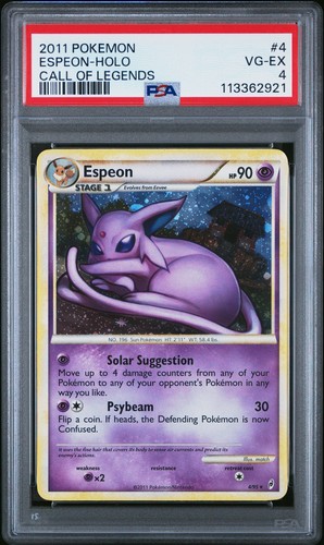 Espeon graded PSA 4 for sale on eBay