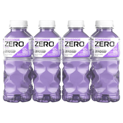 Electrolyte Enhanced Zero Sugar Grape Sports Drink, 20 Ounce