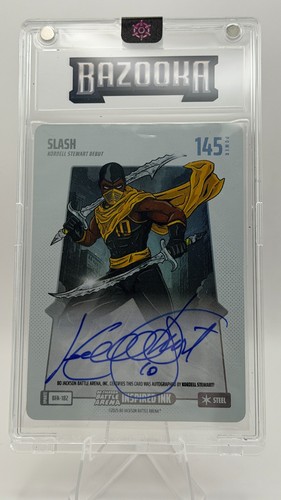 2025 Bo Jackson Battle Arena SLASH Kordell Stewart 145 Steel Autograph BFA-182