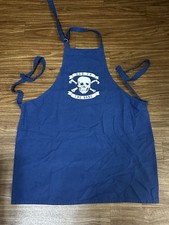 Paper Source Blue Skull Apron Death to the Bone 100 Cotton Kitchen Stain