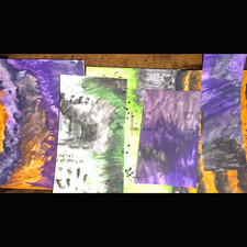 Halloween Junk Journal Scrap Pack Hand Painted Spooky Watercolor Paper Ephemera