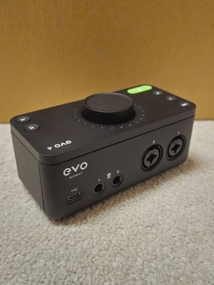 EVO 4 USB Audio Interface - Schwarz Top Zustand