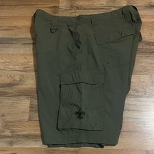 Boy Scouts of America Men's Cargo Shorts Large Men's Uniform Nylon Symbol