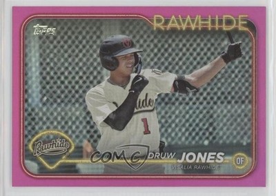 2024 Topps Pro Debut Fuchsia Foil 164/199 Druw Jones #PD-163 10k8