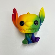 Funko Pop! Disney Lilo & Stitch - Puntada sentada #1045 arco iris suelta SIN CAJA