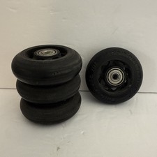 KRYPTONICS INLINE SKATE WHEELS KRYPTO TURBO LIGHT 70.8mm used - lot of 4 