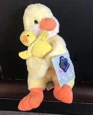 Target Applause Mommy And Me Duck 10 Plush Lovey Vintage 2005 New Hard To Find