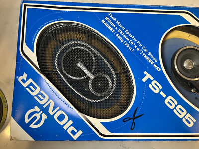 Vintage NOS Pioneer TS695 3- Way 6x9 Speakers Rare Complete | eBay