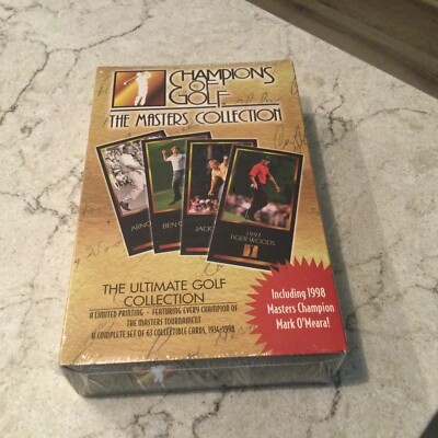 CHAMPIONS OF GOLF THE MASTERS COLLECTION GSV 1998 SEALED BOX