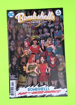Bombshells United #6 2018 DC Comics High Grade Comic Book A91-138