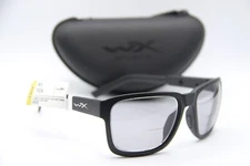 WILEY X TREX WX EN 166F MATTE BLACK AUTHENTIC DESIGNER SUNGLASSES W/CASE 57-17