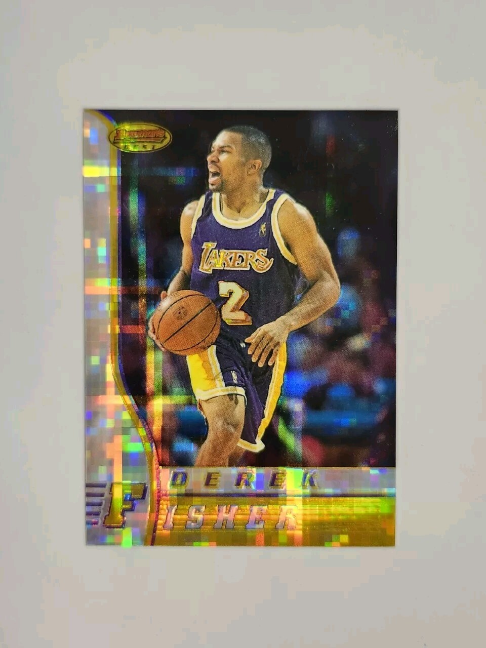 Derek Fisher 1996 Bowman