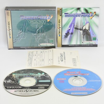 Thunder Force V 5 Special Pack Sega Saturn 9556 ss