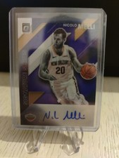 Panini Donruss Optic Nicolò Melli New Orleans Pelicans Signature Series Purple