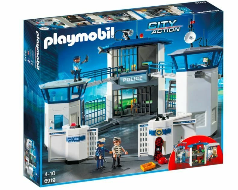 Playmobil Police Command Center with Prison : Toys & Games 