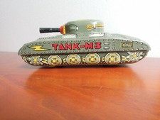 TANK-M3 modern toys char d'assaut Tin Toys jouet tole  Japan friction