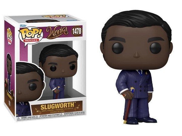 "Pop Movies Wonka - Slugworth 3,75\" Pop Vinyl Figur Funko 1478 Brand New"-image