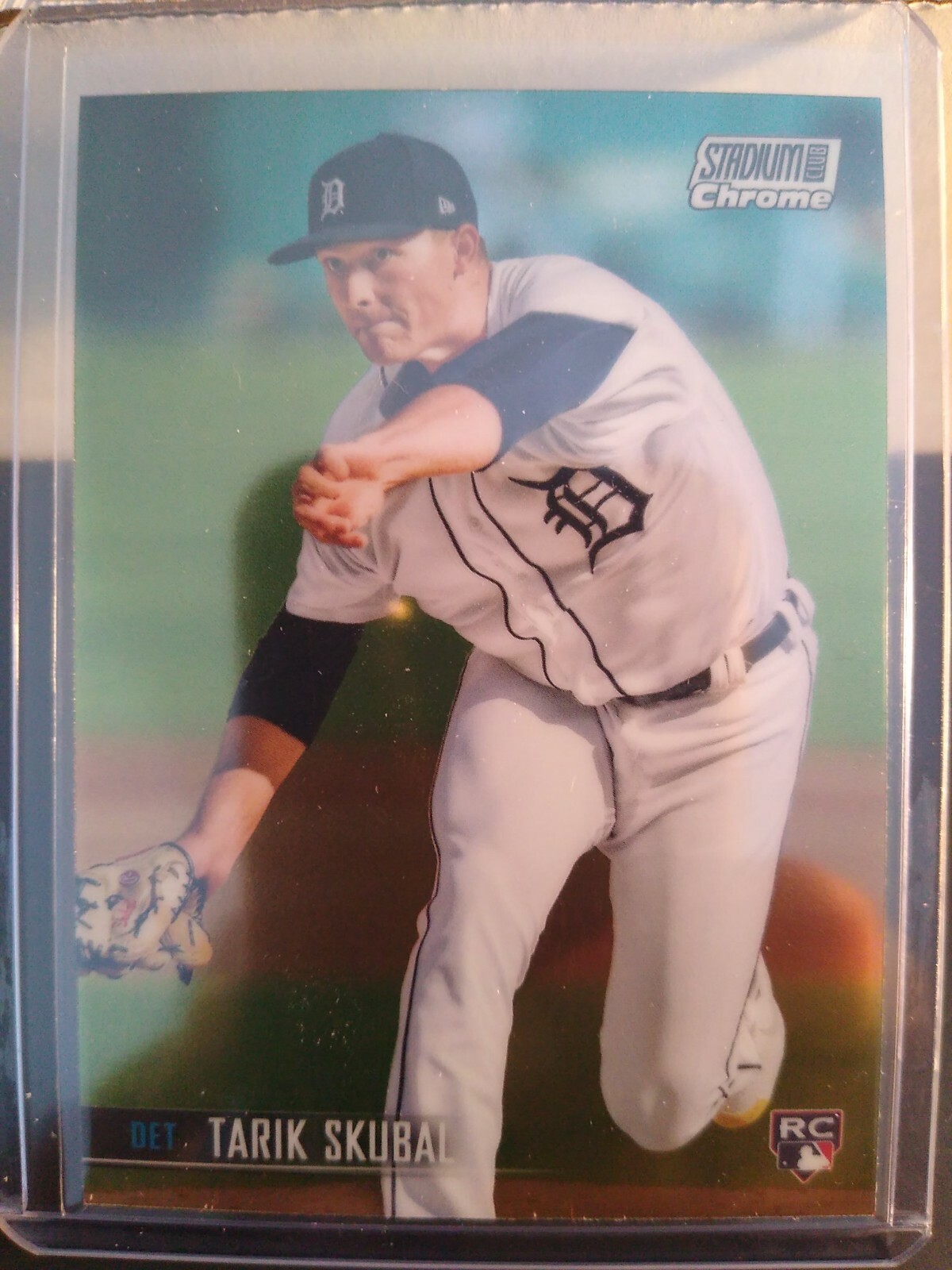 2021 Topps Stadium Club Chrome Tarik Skubal RC #99 Detroit Tigers Insert Rookie