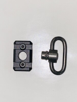 Key Mod Rail Low Profile Standard QD Sling Swivel Adapter Rail Section Set