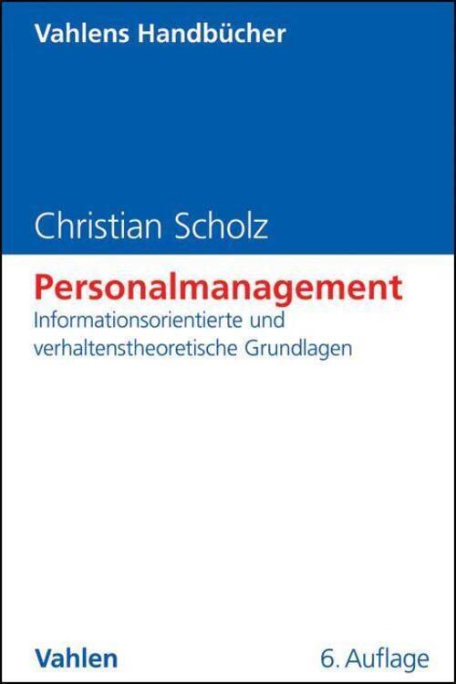 Thumbnail - Personalmanagement Informationsorientierte Und Verhaltenstheoretische