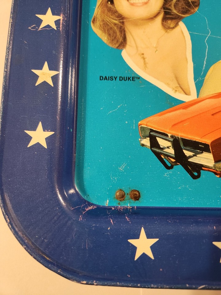 1981 Vintage Dukes of Hazzard Metal Serving Dinner TV Tray eBay