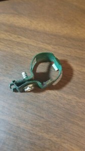 63 64 65 66 67 Corvette A/C EXPANSION VALVE J-Hook Cadillac clamp Clip Green AC