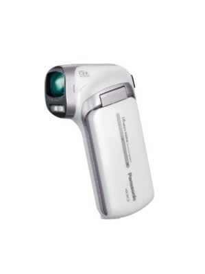 【S2262】 Panasonic HX-DC2 ホワイト パナソニック Panasonic Digital Movie Camera DC2 14.3 MP Cool White HX-DC2