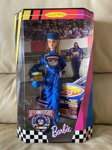 nascar barbie 50th anniversary ebay