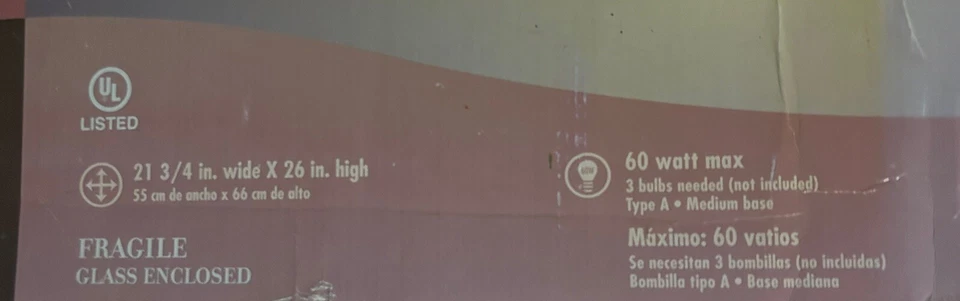 NUEVO Portfolio 224377 Lámpara Colgante Invertida Acabado Óxido Foto 3 de 3