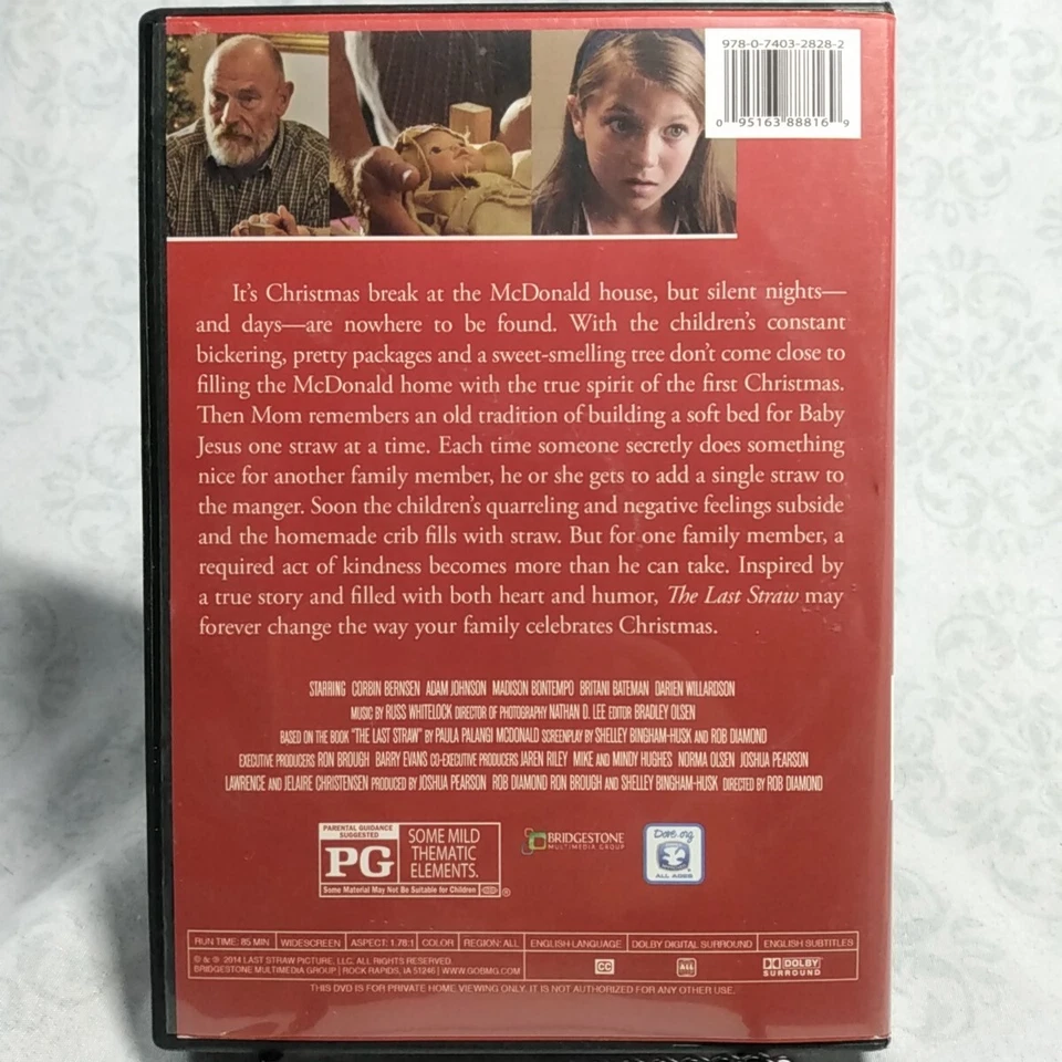The Last Straw (DVD, Widescreen, Region Free) SWB Combined Shipping - Image 2 of 2