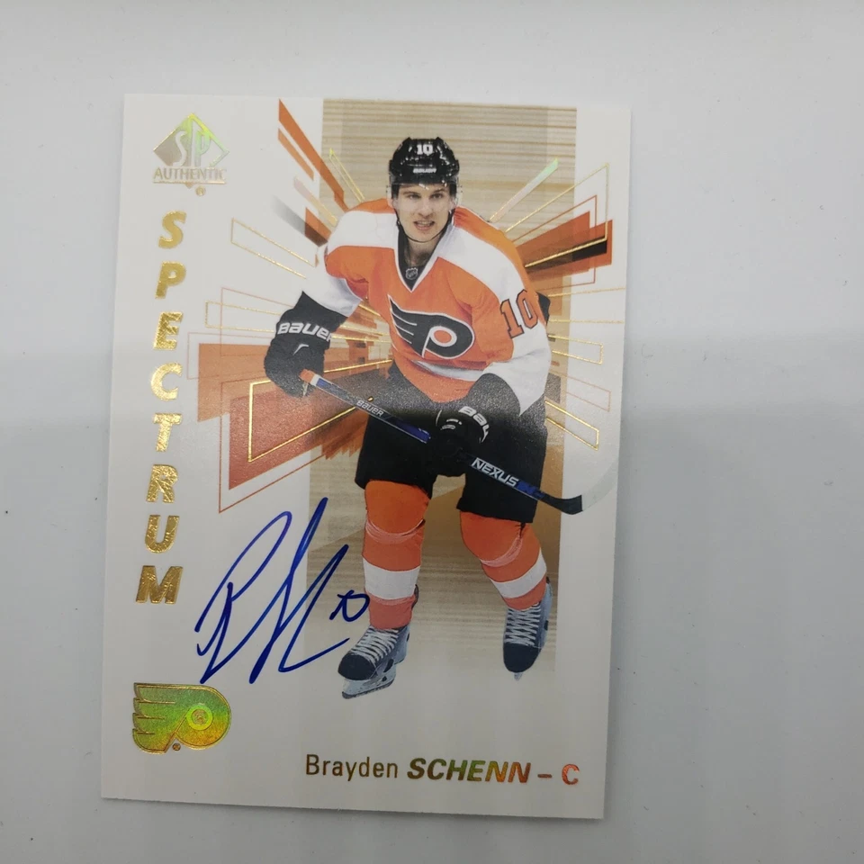 2016-17 SP Authentic Spectrum Brayden Schenn Auto - #20 - Image 2 of 4