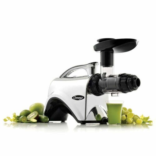*1-Pack* Omega Nutrition System Low Speed Juicer Chrome NC900HDC