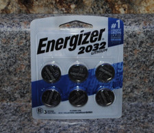 Energizer 2032 Lithium Battery 6-Pack
