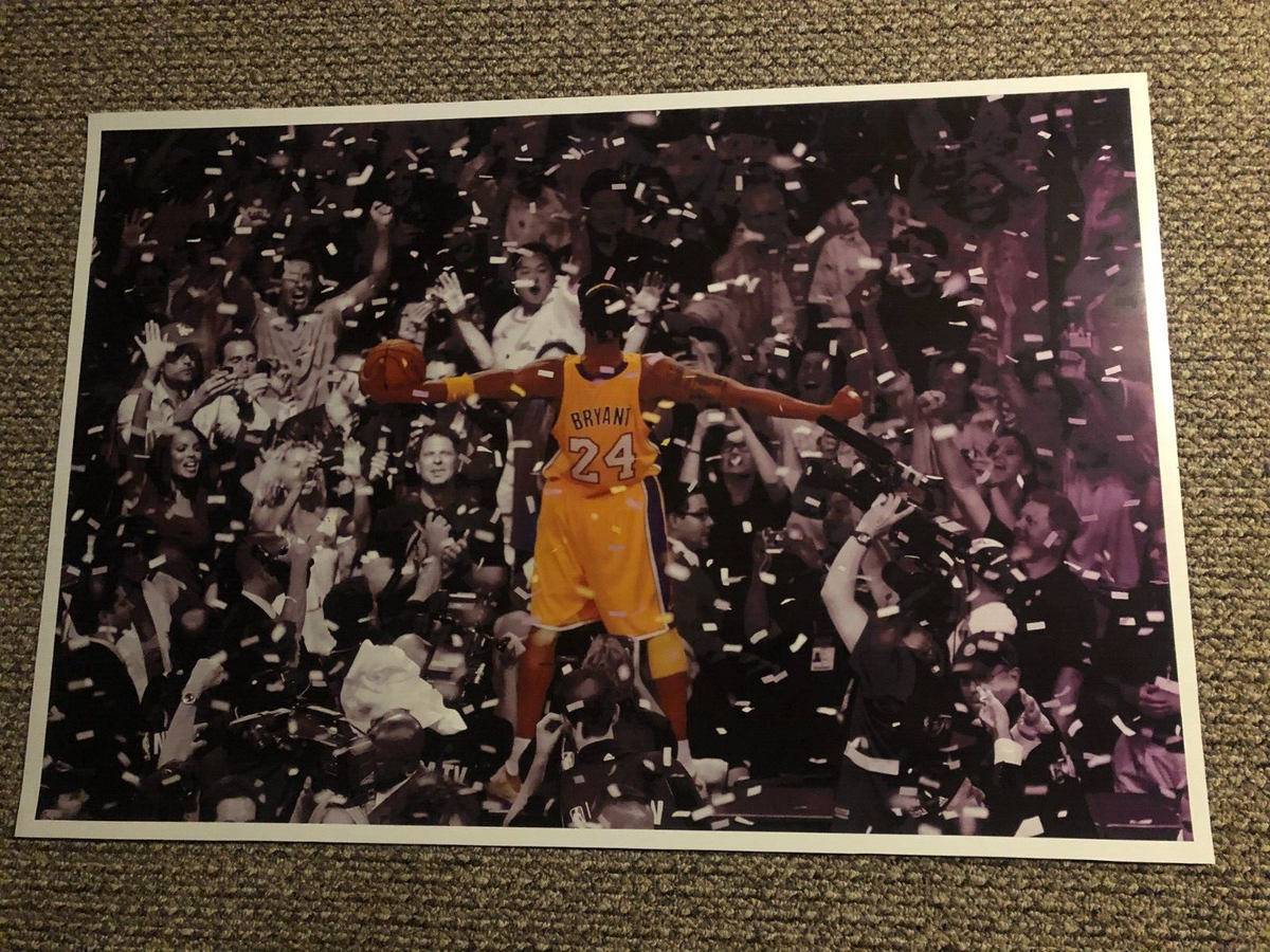KOBE BRYANT Highsnobiety 　写真プリント 2-8-24 A tribute piece to kobe “bean” bryant. This art piece