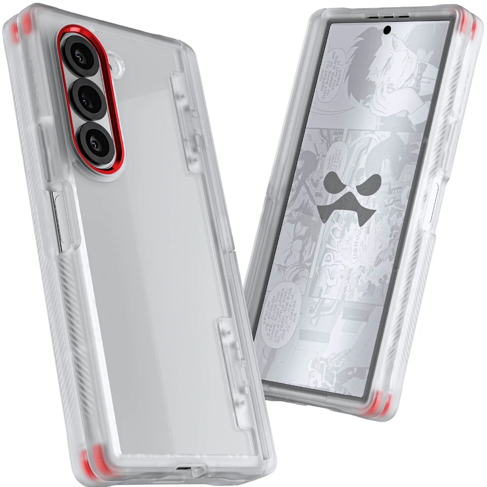 Z Fold 6 Case Clear with Stand and Hinge Protection Phone Cover | Ghostek COVERT - Image 2 of 4