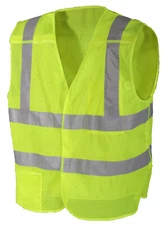 Hi-Vis 5-Point Breakaway Safety Vest Reflective Outdoor Work Site Safety Gear